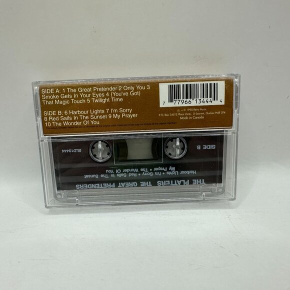 The Platters The Great Pretender Cassette Tape - Picture 2 of 5